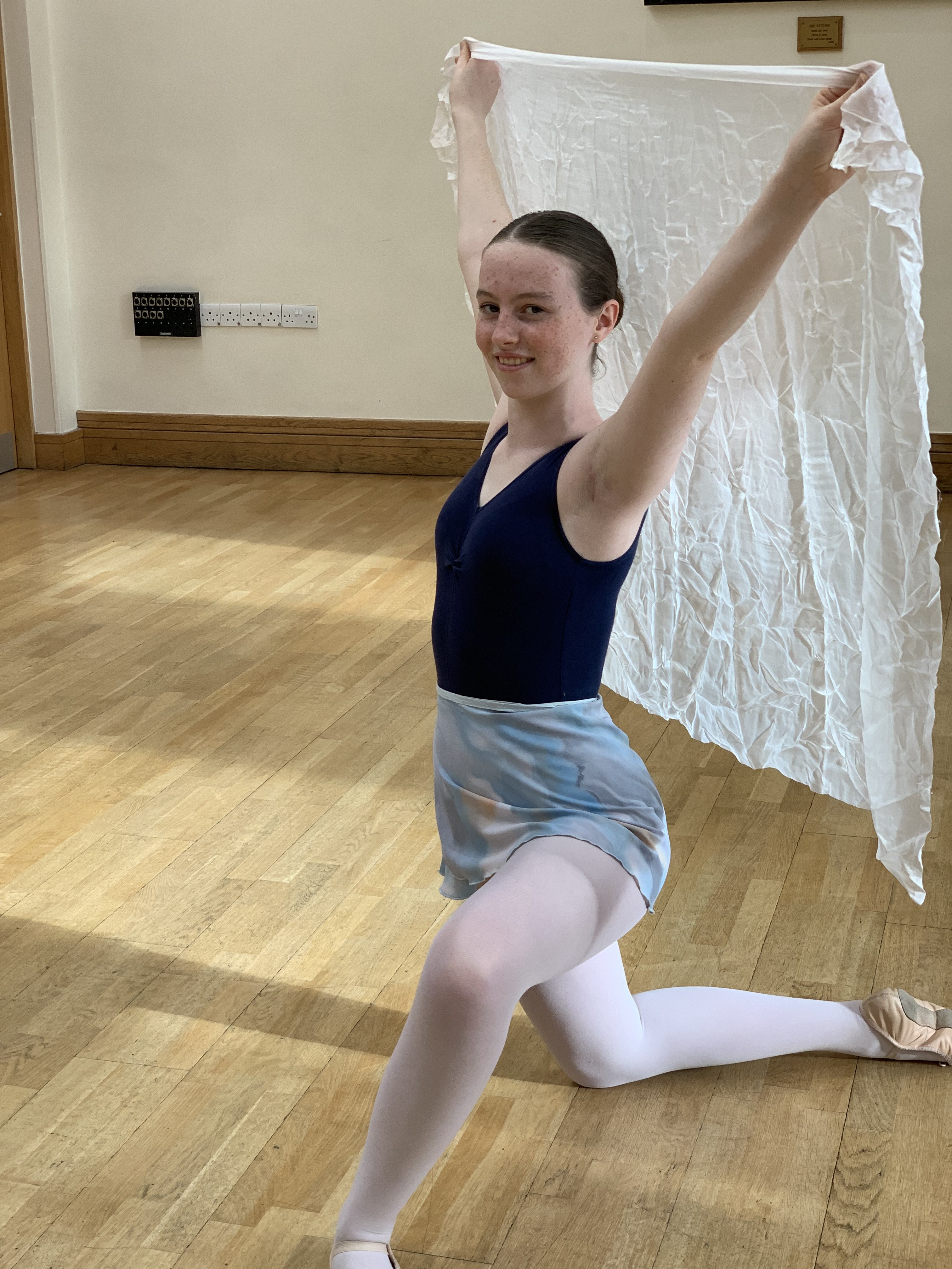 Ballet class in session